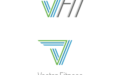 Logo Design: Vector Fitness // VFit